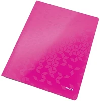 Leitz 02.0100211 Gyorsfűző  wow a/4 laminált karton rózsaszín kép