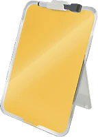 Leitz 39470019 Cosy asztali üvegtábla, állvány, meleg sárga (39470019) kép