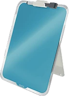 Leitz 39470061 Cosy asztali üvegtábla, állvány, nyugodt kék (39470061) kép