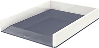 Leitz 53611001 Wow kettős színhatású irattálca, fehér-szürke (53611001) kép