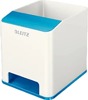 Leitz 53631036 Wow kettős színhatású tolltartó, fehér-kék (53631036) kép