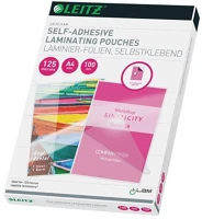 Leitz 16925 Meleglamináló fólia, 125 mikron, a4, fényes,  