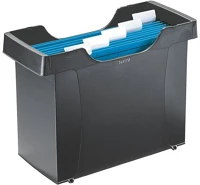 Leitz 19930095/19930395 Függőmappa tároló, műanyag, 5 db függőmappával,  