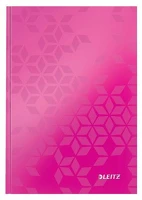 Leitz 46281023 Beíró, a5, kockás, 80 lap, keményfedeles,  