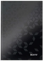 Leitz 46281095 Beíró, a5, kockás, 80 lap, keményfedeles,  