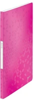 Leitz 46310023 Iratvédő mappa  wow a/4 20 tasakos rózsaszín kép