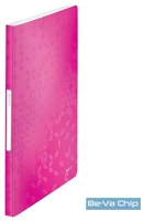 Leitz 46320023 Wow 40 tasakos rózsaszín iratvédő mappa kép