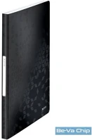 Leitz 46320095 Wow 40 tasakos fekete iratvédő mappa kép