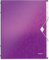 Leitz 46340062 Előrendező  wow a/4 12 részes lila kép