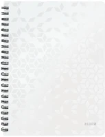 Leitz 46370001 Spirálfüzet  wow a/4 80 lapos vonalas fehér kép