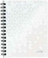 Leitz 46390001 Spirálfüzet  wow a/5 80 lapos vonalas fehér kép