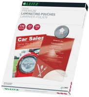 Leitz 74900000 Meleglamináló fólia, 175 mikron, a3, fényes, udt technológiával,  