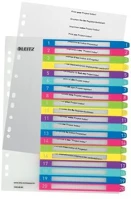 Leitz COR_E12450000 Regiszter, műanyag, a4 maxi, 1-20,  