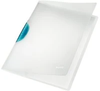 Leitz COR_E41740030 Gyorsfűző, klipes, pp, a4,  