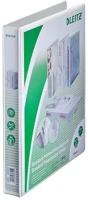 Leitz COR_E42790001 Gyűrűs könyv, panorámás, 2 gyűrű, d alakú, 44 mm, a4 maxi, pp, fehér kép
