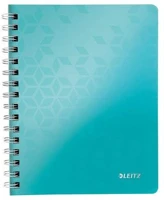 Leitz COR_E46410051 Spirálfüzet, a5, kockás, 80 lap,  