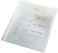 Leitz COR_E47290003 rendszerező genotherm, lefűzhető, a4, 200 mikron, narancsos felület kép