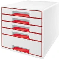 Leitz COR_E52142026 Irattároló, műanyag, 5 fiókos,  