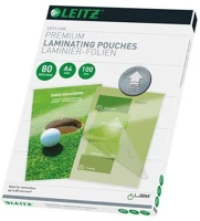 Leitz COR_E74780000 Meleglamináló fólia, 80 mikron, a4, fényes, udt technológiával,  
