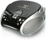 Lenco SCD-24 SILVER-BLACK Cd-s rádiómagnó kép