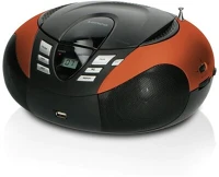Lenco SCD-37 ORANGE Cd-s rádiómagnó, mp3 usb kép