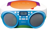 Lenco SCD-41 Portable fm radio and cd/usb player multi colour kép