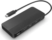 Lenovo 40B90000WW Dual display travel dock 5-port 65w usb-c dokkoló fekete kép