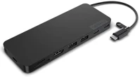 Lenovo 4X11N40212 Slim travel dock 8-port 65w usb-c dokkoló fekete kép