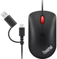 Lenovo 4Y51D20850 Vezetékes egér, usb-c compact mouse kép