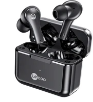 Lenovo EW311_B lecoo ew311 bluetooth fülhallgató sztereo (v5.1, tws, zajszűrő, mikrofon kép