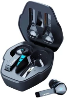 Lenovo HQ08 Bluetooth fülhallgató sztereo (v5.0, tws, mikrofon, cseppálló + töltőtok) fekete kép