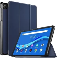 Lenovo RS95403 Tab m10 plus (10.3) tb-x606f, mappa tok, trifold, sötétkék kép