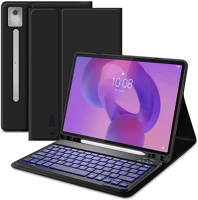 Lenovo SP114577 tab pro 12.7 (tb-373) oldalra nyíló, kitámasztható mappa tok ceruza kép