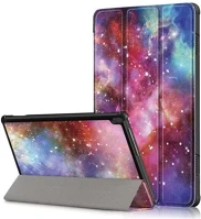 Lenovo ZONE89503 Tab m10 (10.1) tb-x605f, mappa tok, világűr minta, trifold, színes kép