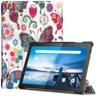Lenovo ZONERS86481 tab m10 (10.1) tb-x605f, mappa tok, trifold, színes nagy pillangó minta kép