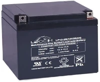 Leoch LP12-28 12V 28AH Lp12-28 12v 28ah zárt, gondozás mentes, longlife agm akkumulátor kép