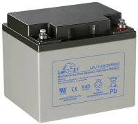 Leoch LPL12-45 12v 45ah zárt, gondozásmentes, longlife agm akkumulátor kép