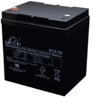Leoch XP12-100 12v 27ah zárt gondozás mentes highrate agm akkumulátor kép