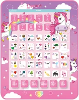 Lexibook JCPAD002UNII17 Unicorn bilingual talking educational tablet kép