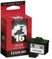 Lexmark 10N0016 10n0016 (bk) no.16 fekete eredeti tintapatron kép