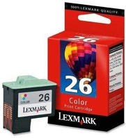 Lexmark 10N0026 10n0026 (col) no.26 színes eredeti tintapatron kép