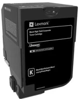 Lexmark 84C2HKE (cx725) eredeti toner fekete kép