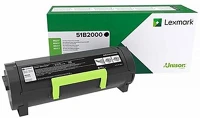 Lexmark 51B2000 Lézertoner ms/317/417/517/617 nyomtatókhoz, fekete, 2,5k (return) kép