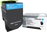 Lexmark 71B0H20 Toner regular open cyan crtg f. cs/cx4/517 3.500 pgs kép