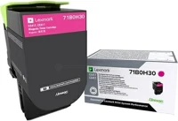 Lexmark 71B0H30 Toner regular open magenta crtg f. cs/cx4/517 3.500 pgs kép