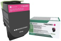Lexmark 71B20M0 Cs/cx/317/417/517 return toner magenta 2,3k (eredeti) kép