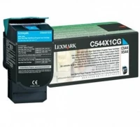 Lexmark C544X1CG C544/x544 extra high return toner cyan 4k (eredeti) kép