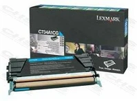 Lexmark C734A1CG Lexmark C734A1CG ciánkék toner kép
