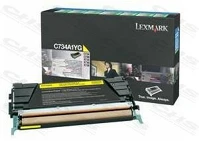 Lexmark C734A1YG Lexmark C734A1YG sárga toner kép