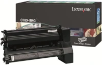 Lexmark C780H1KG C78x/x782 high return toner black 10k (eredeti) kép